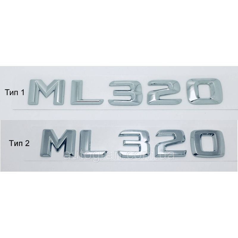 Емблема напис багажника Mercedes ML320