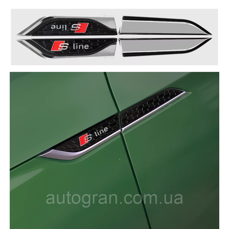 Емблеми на крила Audi A5 sline