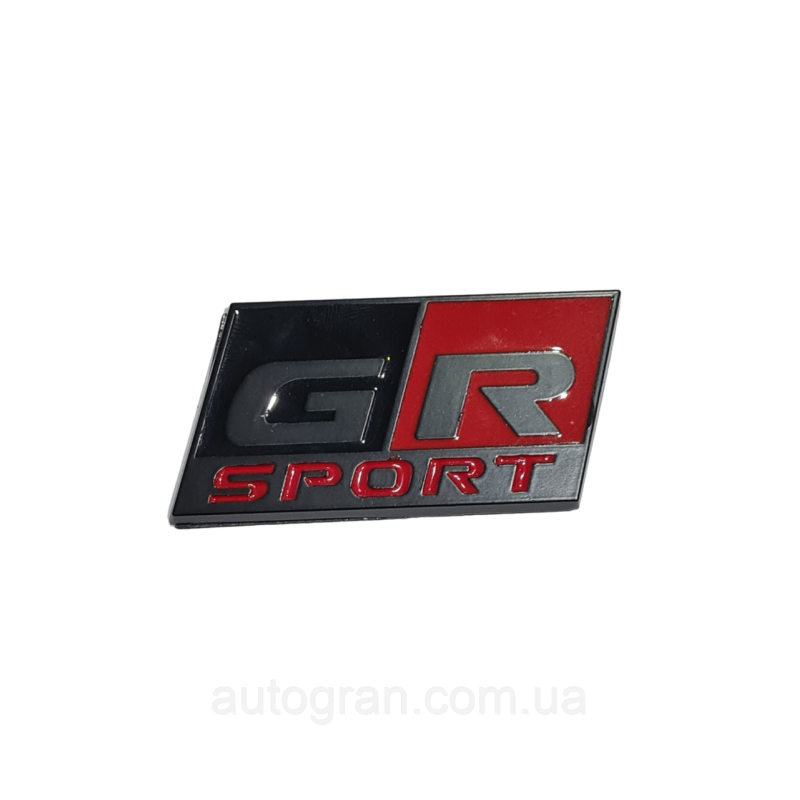 Емблема кузова Toyota GR sport 7.5см*3.7см