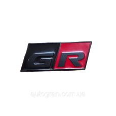 Емблема кузова Toyota GR 7.5см*3см
