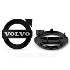 Емблема решітки радіатора Volvo чорна