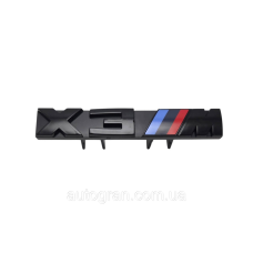 Емблема решітки радіатора BMW X3M чорна