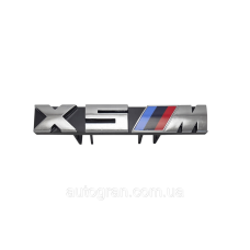 Емблема решітки радіатора BMW X5M хром