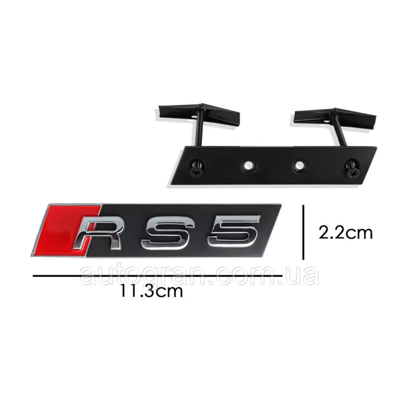 Эмблема решітки радіатора Audi RS5