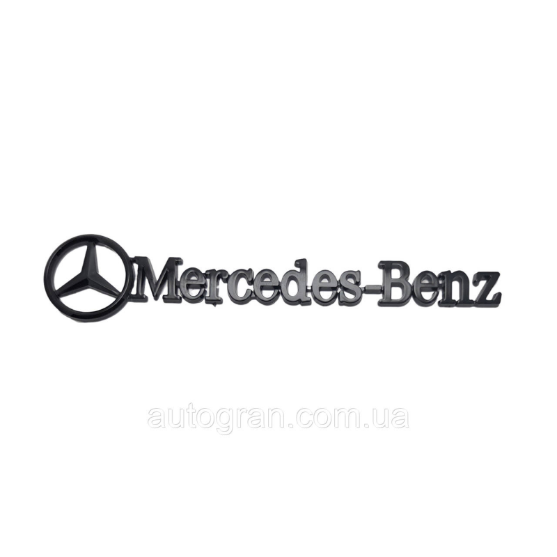 Емблема кузова Mercedes чорна