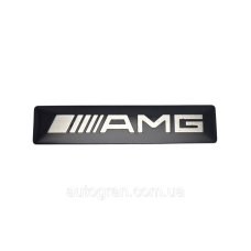 Емблема на кузов або для декору салону AMG чорна