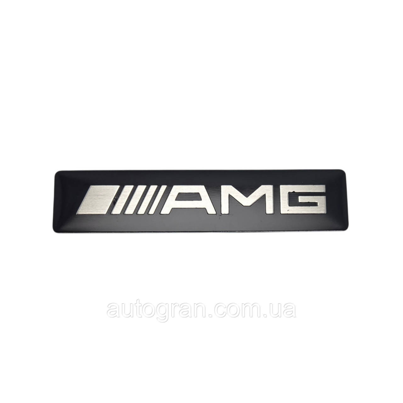 Емблема на кузов або для декору салону AMG чорна