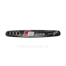 Емблема на кузов або для декору салону Audi S-line Sline