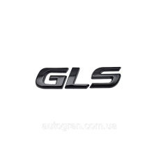 Емблема напис багажника GLS для Hyundai чорна