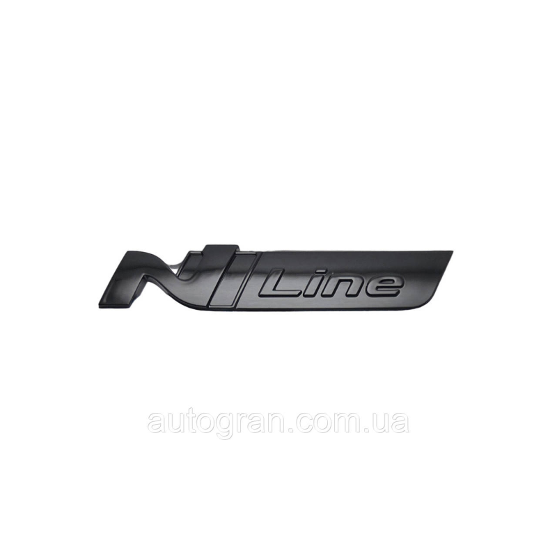 Емблема кузова Hyundai Nline чорна