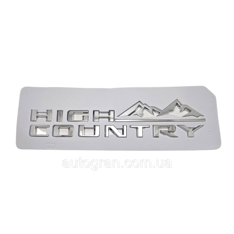 Емблема High Country хром