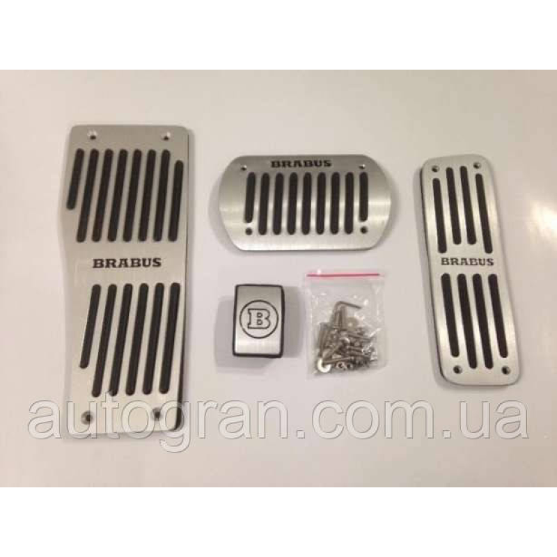 Накладки на педалі Mercedes W140 W203 W202 W210 W211 W220 W124 BRABUS