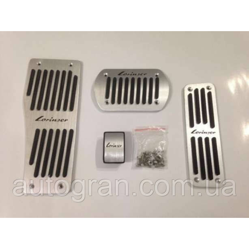 Накладки на педалі Mercedes W140 W203 W202 W210 W211 W220 W124 LORINSER