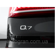 Емблема напис багажника Audi Q7