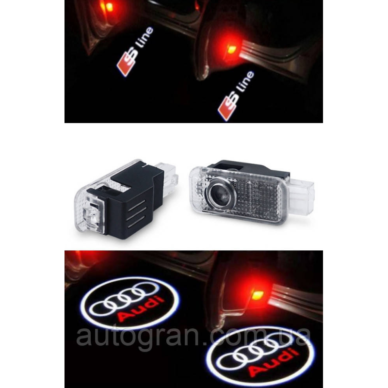 Підсвітка дверей Audi A4 A3 A6 C5 Q7 Q5 A1 A5 TT A8 Q3 A7