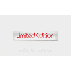 Емблема напис багажника Limited Edition