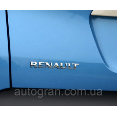 Емблема напис багажника Renault