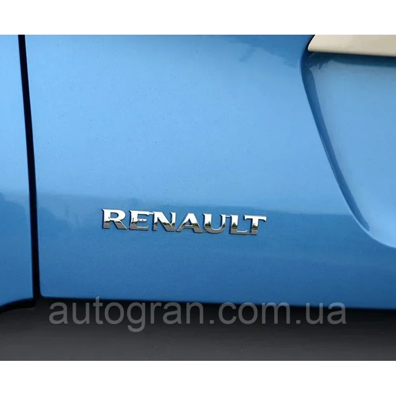 Емблема напис багажника Renault