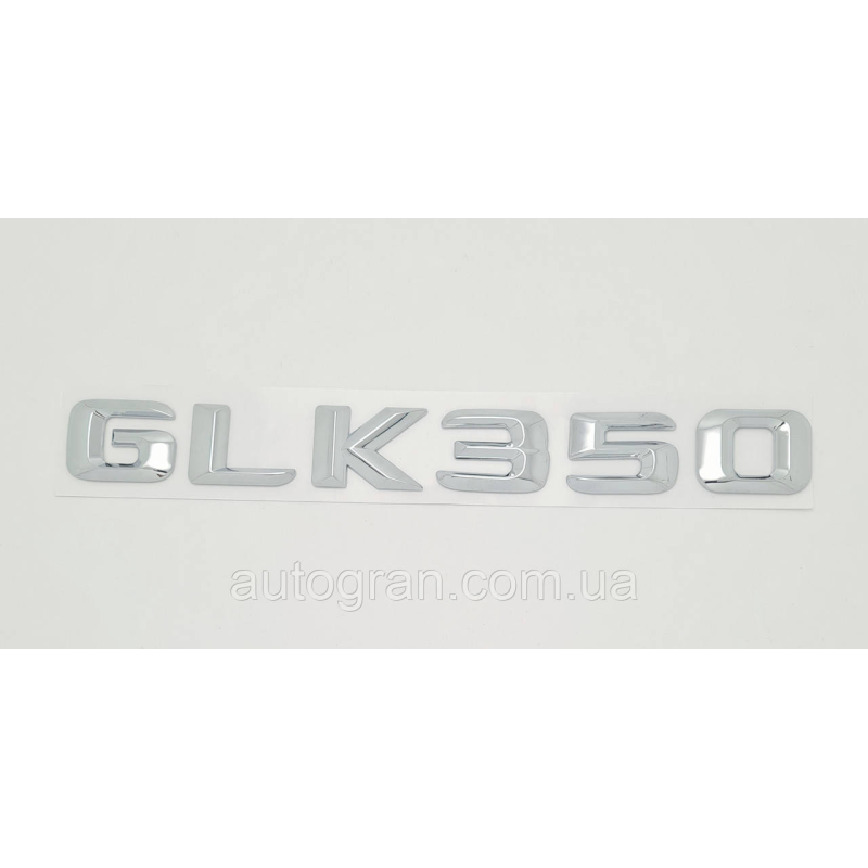 Емблема напис багажника Mercedes GLK350 Емблема напис багажника Mercedes GLK350