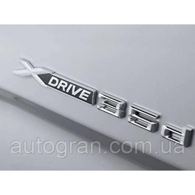 Емблема напис BMW Xdrive 3.5d