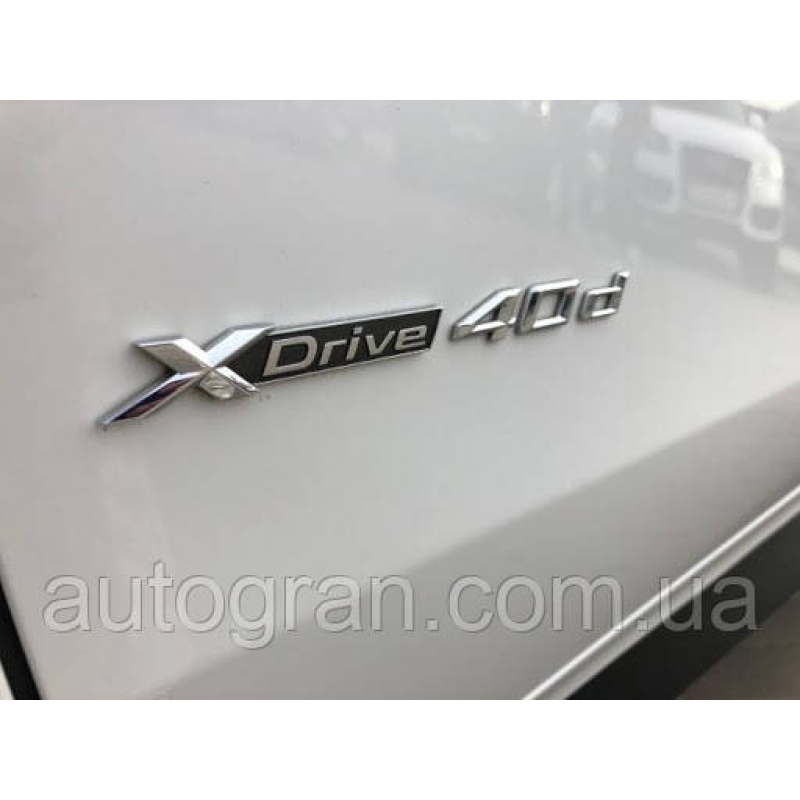 Емблема напис BMW Xdrive 4.0d Емблема напис BMW Xdrive 4.0d