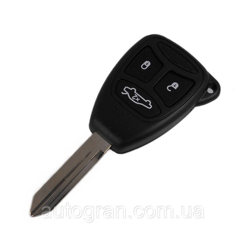 Корпус ключа Chrysler 3 кнопки