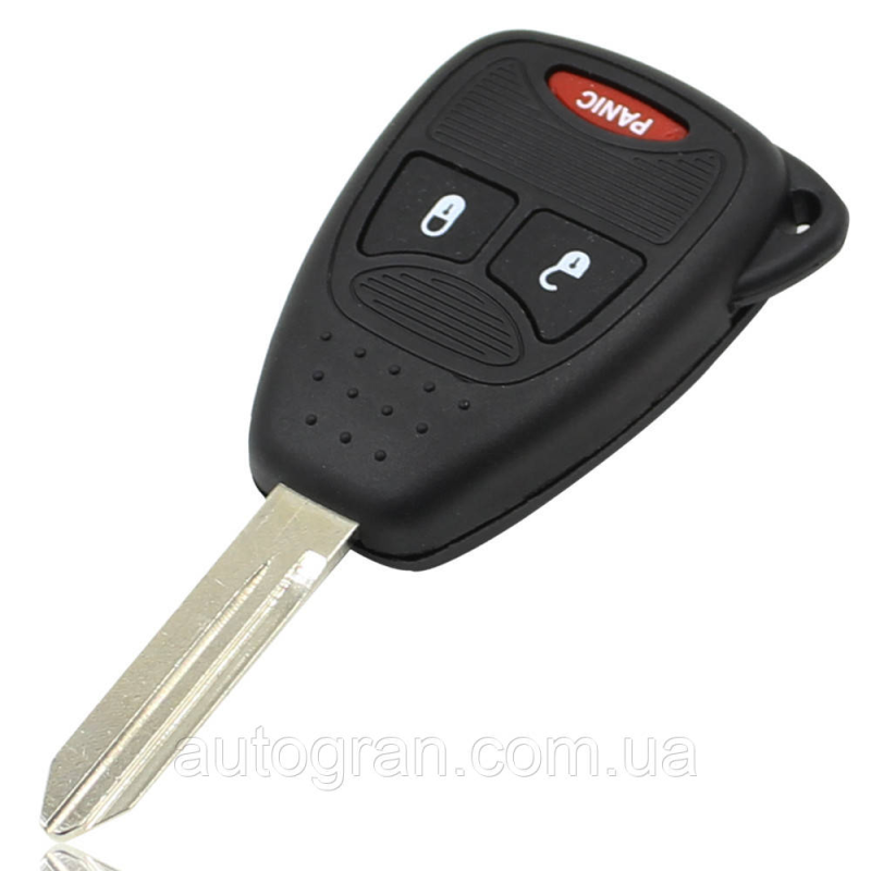 Корпус ключа Chrysler 2+panic кнопки Корпус ключа Chrysler 2+panic кнопки
