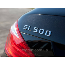 Емблема напис багажника Mercedes SL500
