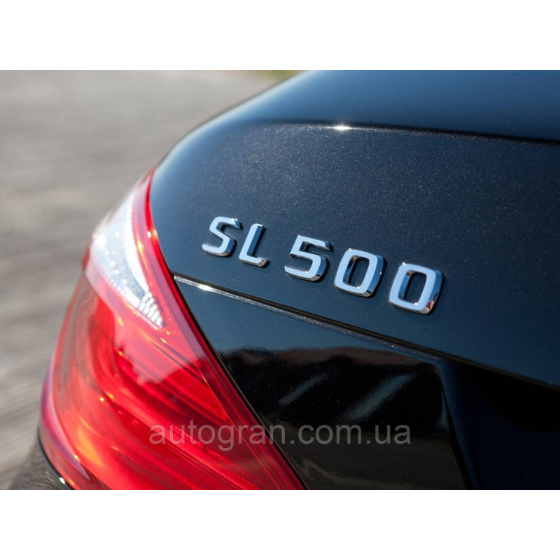 Емблема напис багажника Mercedes SL500