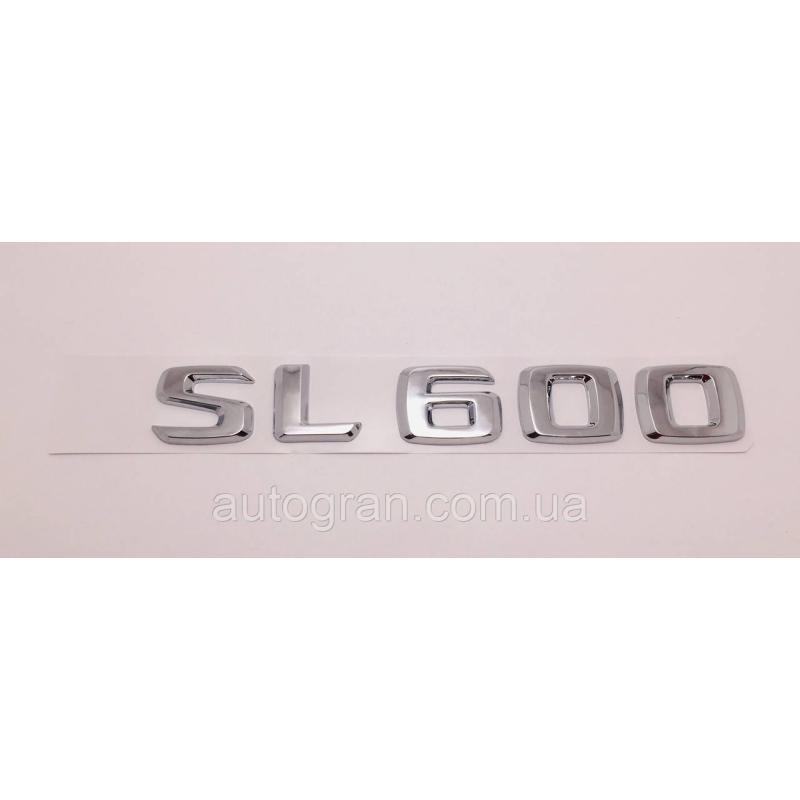 Емблема напис багажника Mercedes SL600