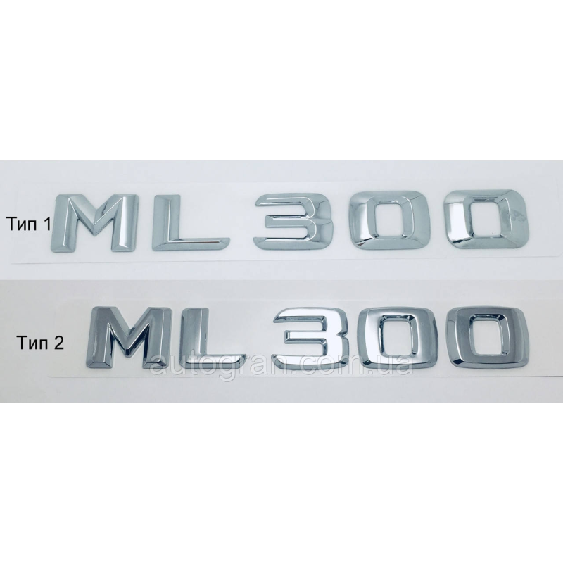 Емблема напис багажника Mercedes ML300