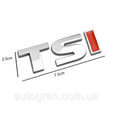 Емблема напис багажника VW Volkswagen TSI Golf Caddy T5 Tiguan Touran після 2009г тип1