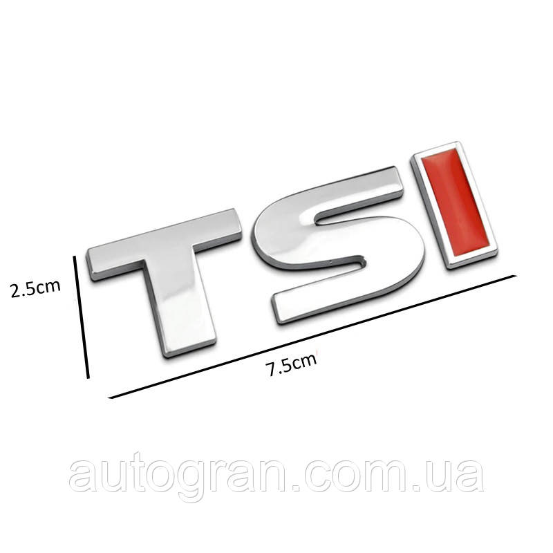 Емблема напис багажника VW Volkswagen TSI Golf Caddy T5 Tiguan Touran після 2009г тип1
