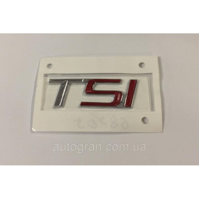 Емблема напис багажника Skoda TSI тип3