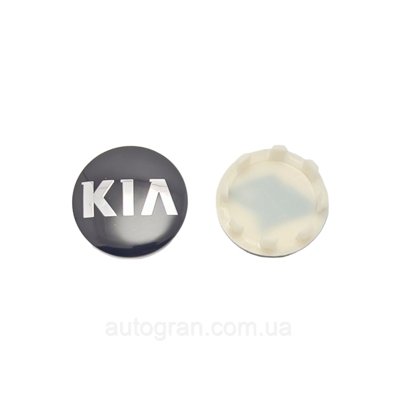 Заглушки ковпачки литих дисків Kia чорні