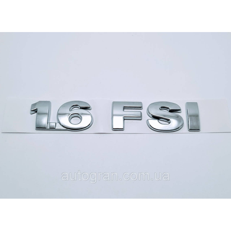 Емблема напис багажника VW Volkswagen Polo Golf Caddy Touran 1.6 FSI Емблема напис багажника VW Volkswagen Polo Golf Caddy Touran 1.6 FSI
