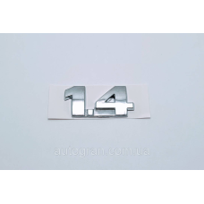 Емблема напис багажника VW Volkswagen 1.4 1999-2010