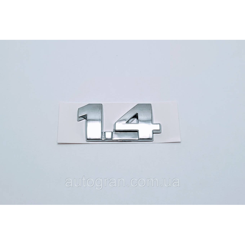 Емблема напис багажника VW Volkswagen 1.4 1999-2010