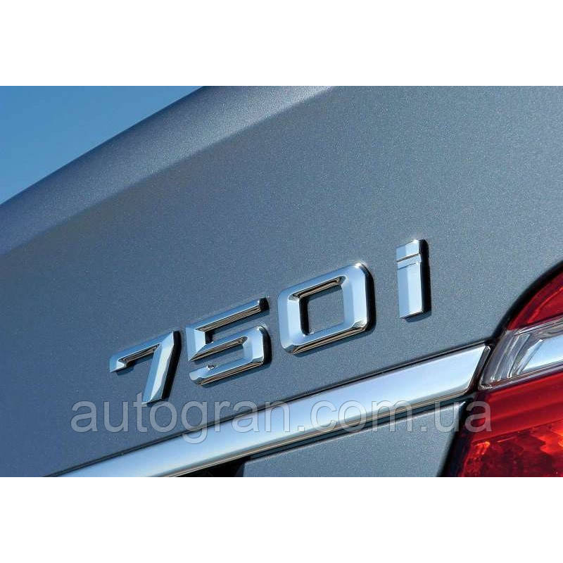 Емблема напис багажника BMW 750i Емблема напис багажника BMW 750i