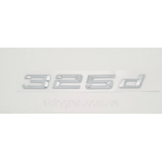 Емблема напис багажника BMW 325d