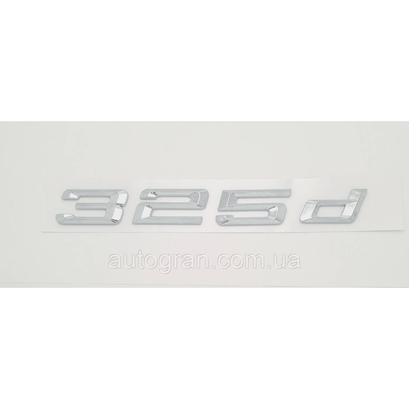 Емблема напис багажника BMW 325d