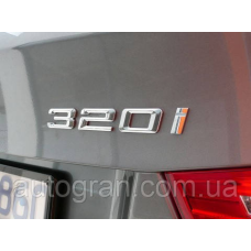 Емблема напис багажника BMW 320i