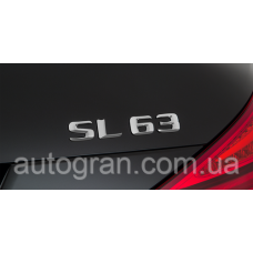 Емблема напис багажника Mercedes SL63