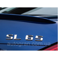 Емблема напис багажника Mercedes SL65