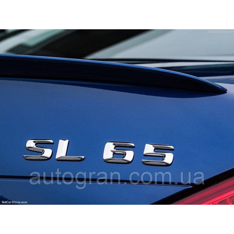 Емблема напис багажника Mercedes SL65