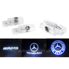 Підсвітка дверей Mercedes GL ML X164 W164