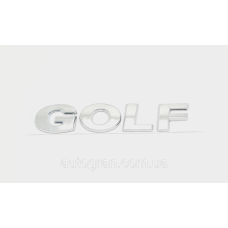 Емблема напис багажника VW Golf після 2009г