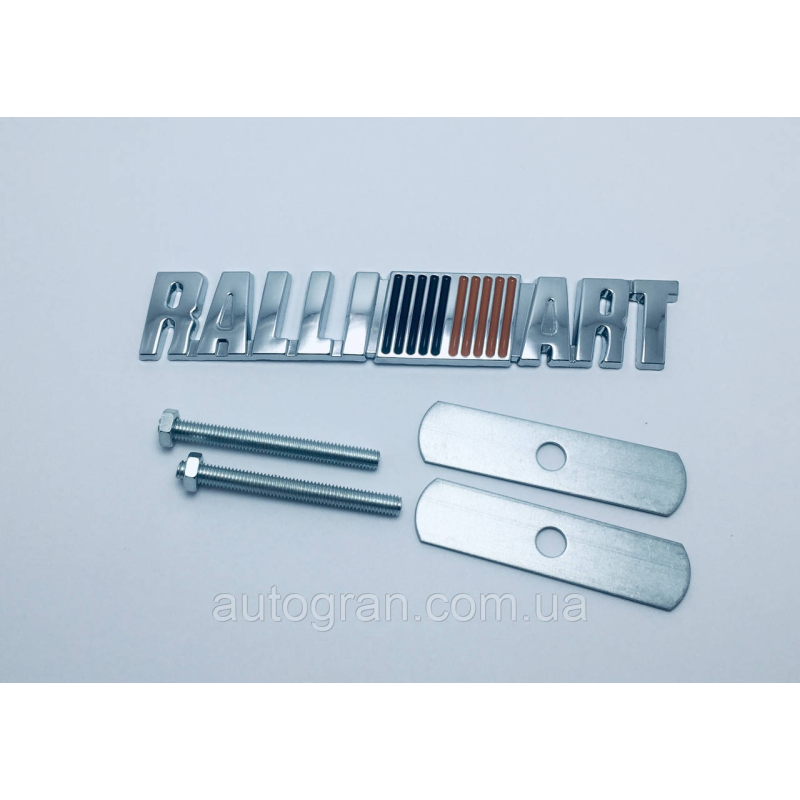 Емблема решітки радіатора Mitsubishi Ralliart