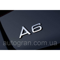 Емблема напис багажника Audi А6
