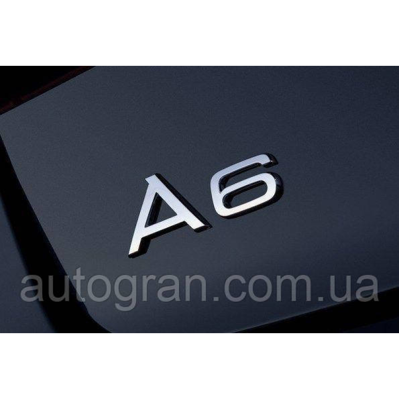 Емблема напис багажника Audi А6